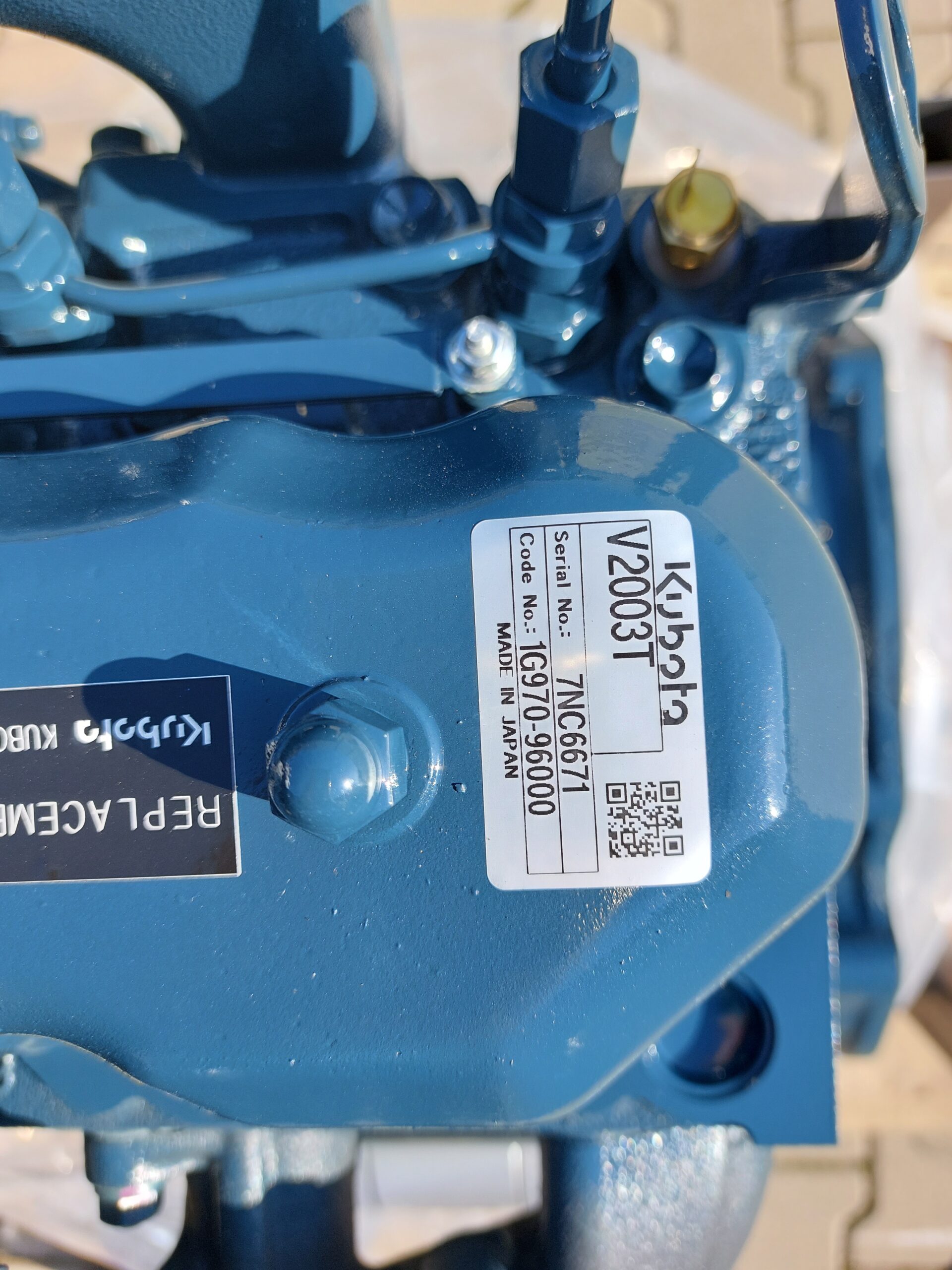Nowy silnik Kubota V2003-T - GENEUS