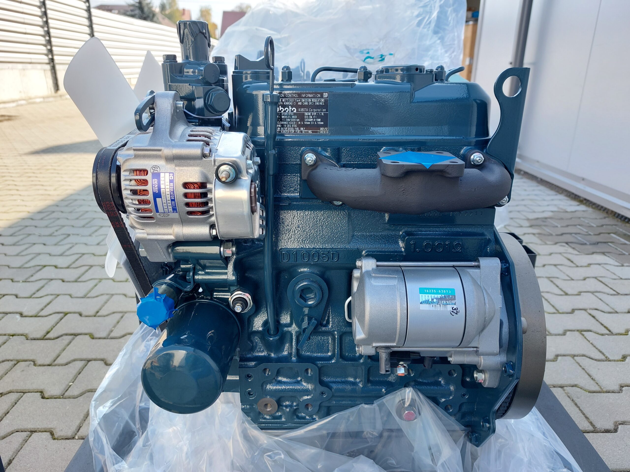 Nowy silnik Kubota D1005 - GENEUS