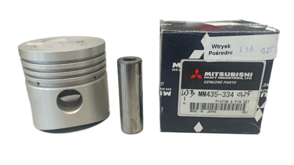 Tłok ze sworzniem Mitsubishi K3B K4B  +0,25 ORYGINAŁ - GENEUS