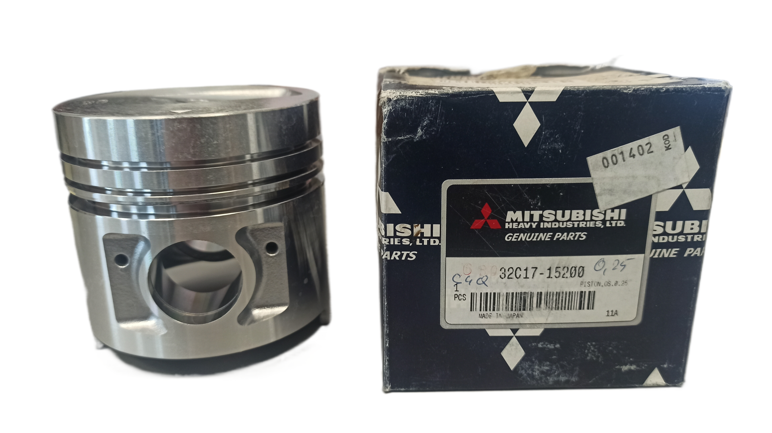 Tłok Mitsubishi S4Q2 +0,25 ORYGINAŁ - GENEUS