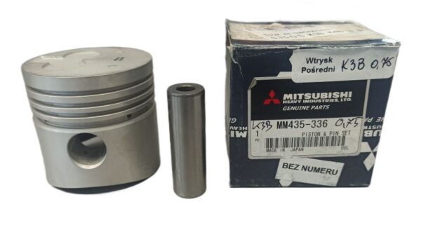 Tłok ze sworzniem Mitsubishi K3B K4B +0,75 ORYGINAŁ - GENEUS
