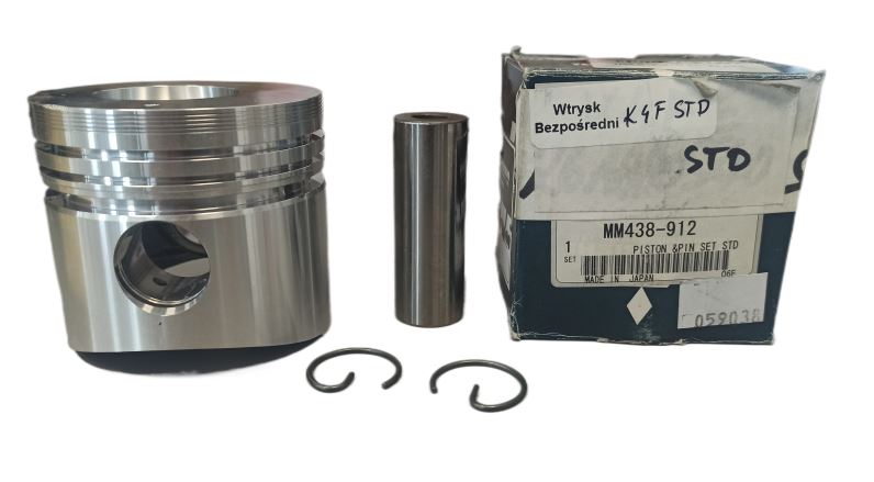 Tłok ze sworzniem Mitsubishi K4F STD ORYGINAŁ - GENEUS